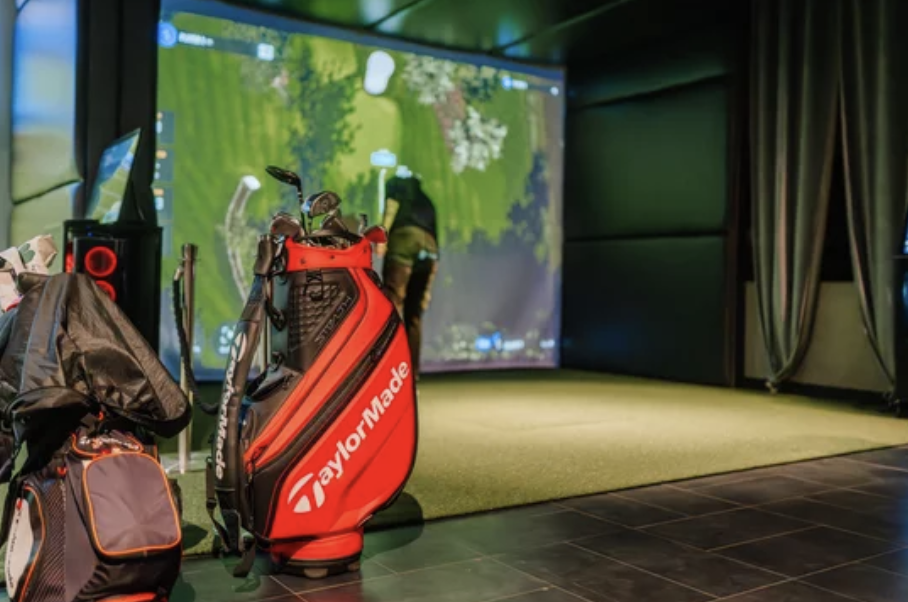 Premium golf simulator equipment